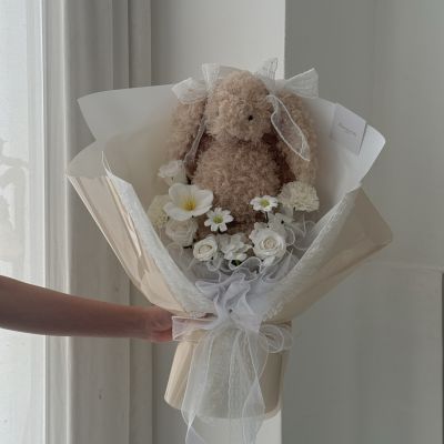 Jellycat curly bunny