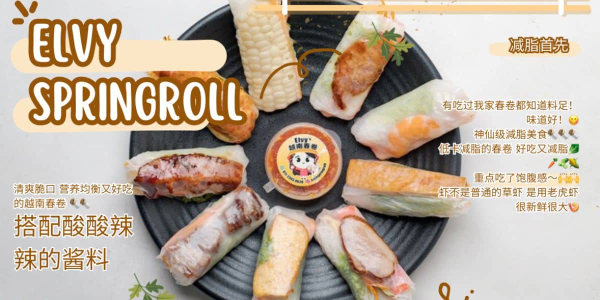 ELVY'S SPRINGROLL (JB)