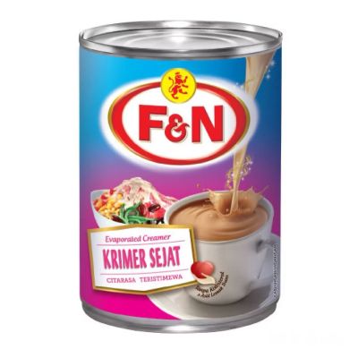 F&N Evaporated Creamer 390g (Krimer Sejat/Susu Cair)