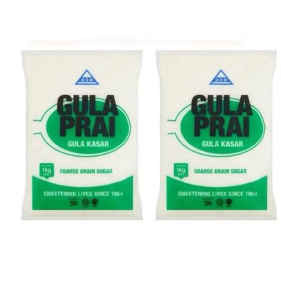 Gula Pasir PRAI Hijau 1kg 粗糖 Coarse Sugar