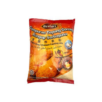 Bestari Tepung Goreng Hot&Spicy 1kg