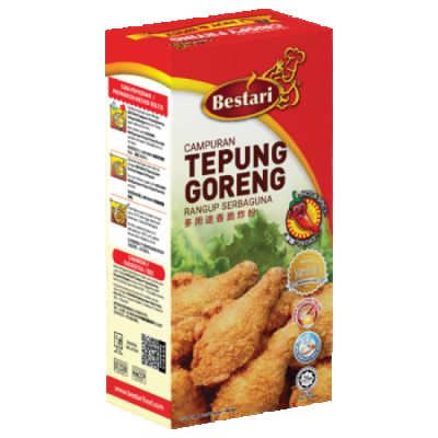 Bestari Tepung Goreng Hot & Spicy 150g