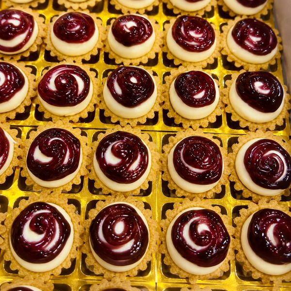 Blueberry Cheese Tart (36pcs)