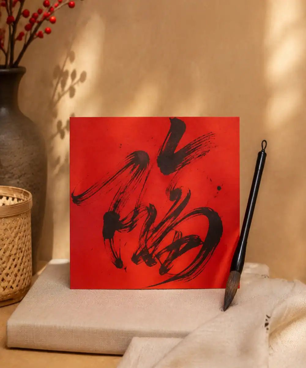 Hand-written Couplet