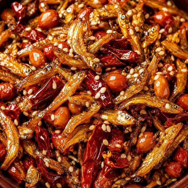 Crispy Anchovies & Peanuts