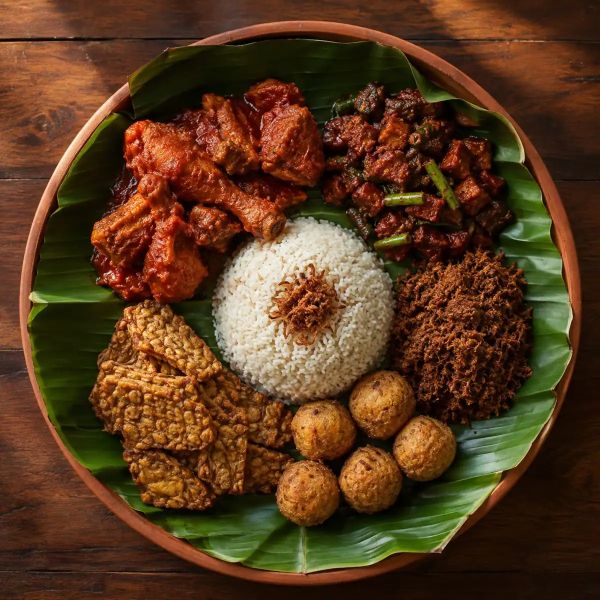 Nasi Ambeng Tray, serves 4