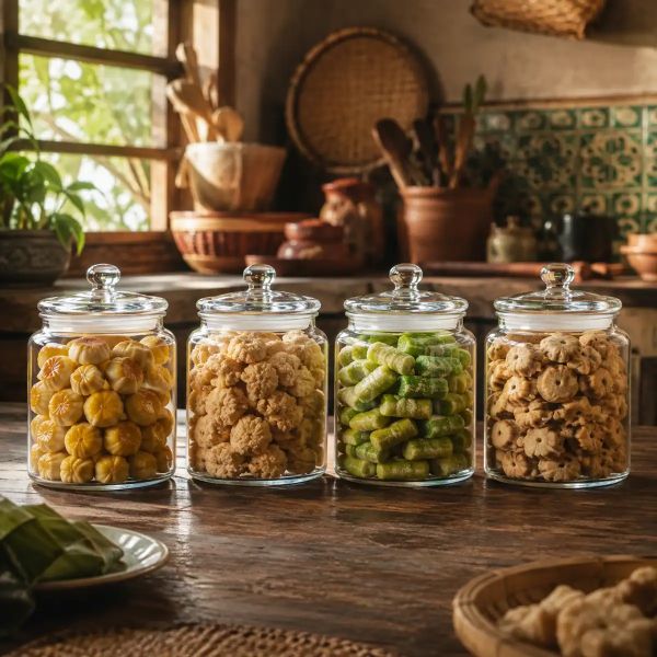 Set of Four Jars