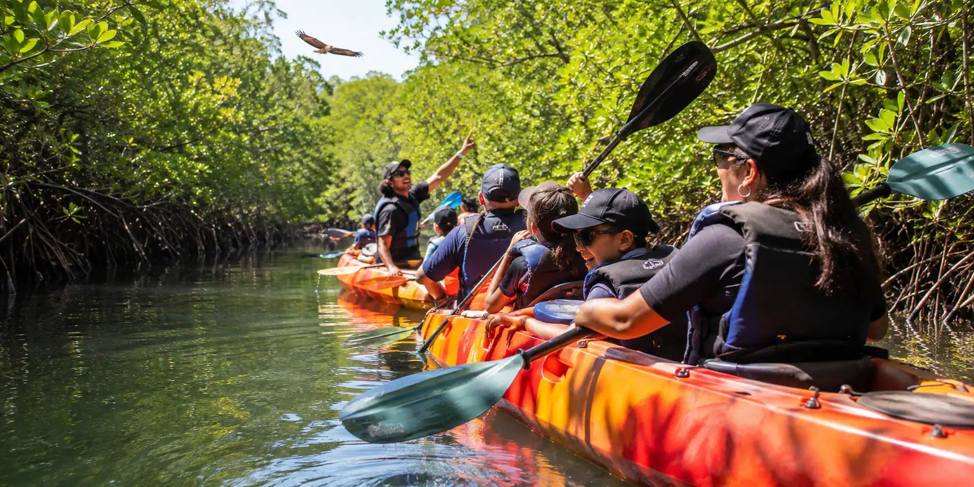 Kilim by kayak, at high tide