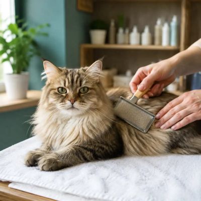 Cat Bath & Brush
