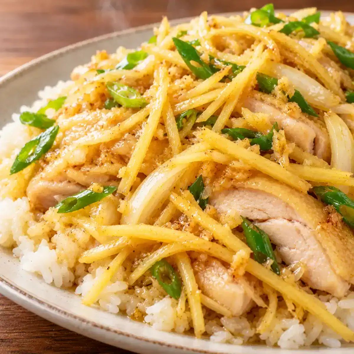 Ginger Chicken Rice