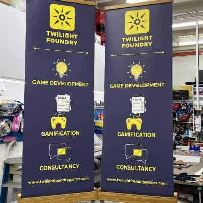 Bamboo Roll Up Banner