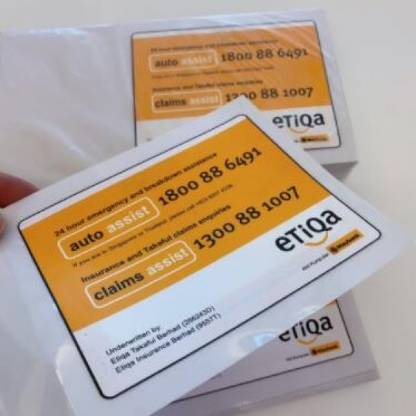 Car Sticker Road Tax Sticker Printing