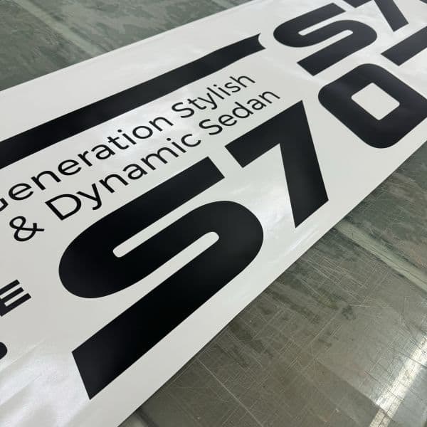 S70 Test Drive Sticker