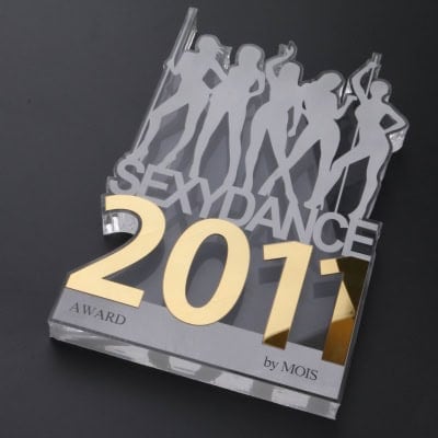 25mm Acrylic Trophy