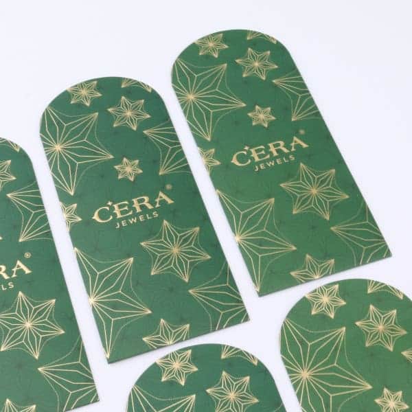 Money Packet German Matt Gold Stamping