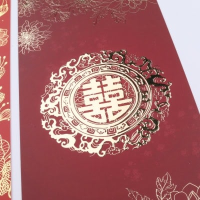 Gold Foil Spot UV