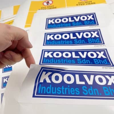 Sticker Label Instant