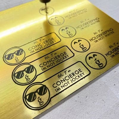 Engraving Name Tag