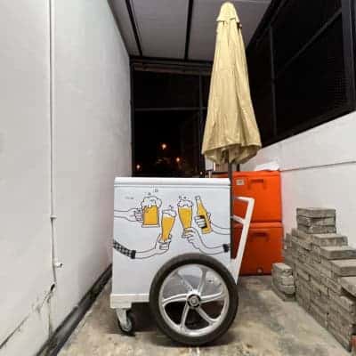 Trishaw Wrap Advertisement