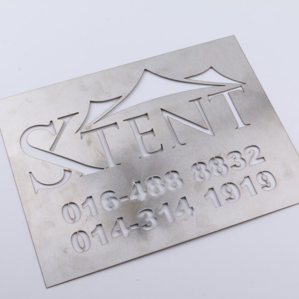 Stencil Fabricate Stainless Steel