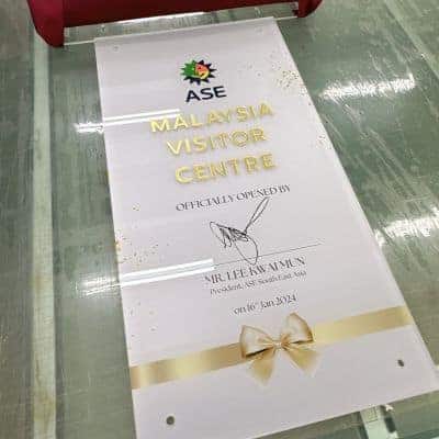 Opening Plaque