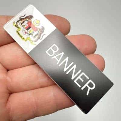 Name Tag Jata Malaysia Siap Sehari