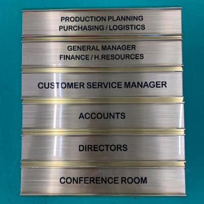 Door Name Plate