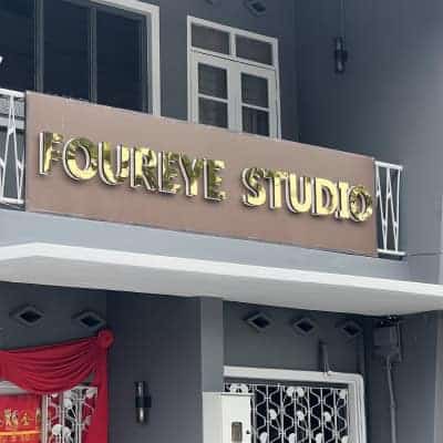 Titanium Gold 3D Embossed Lettering