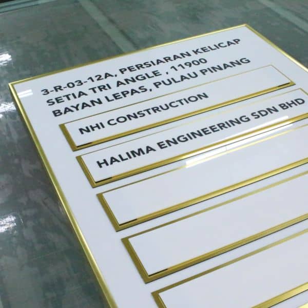 Directory Sign