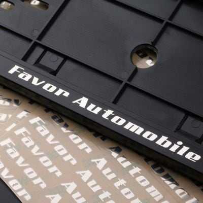Metal Chrome Sticker