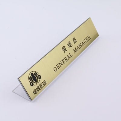 Table Name Plate