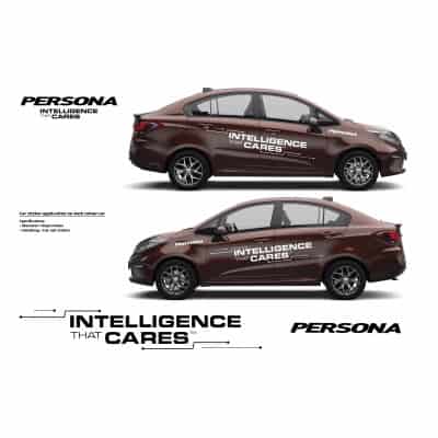 Proton Persona Test Drive Sticker