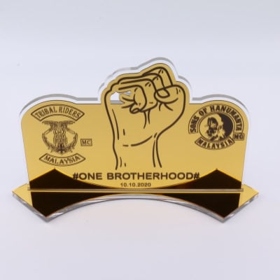 Gold Mirror Trophy