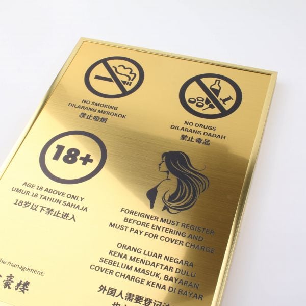 T&C Signage