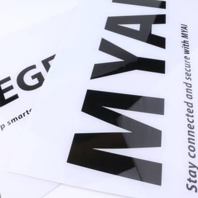 Acrylic Reverse Print Sign