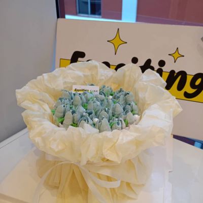 蓝玫瑰蛋糕