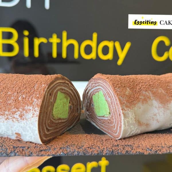Choco Matcha Towel Crepe
