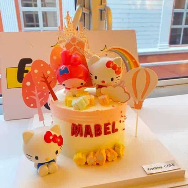 Hello kitty Melody cake
