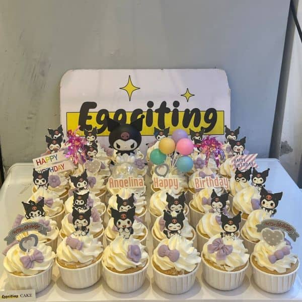 Kuromi cupcake x36pcs