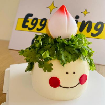 香菜人蛋糕