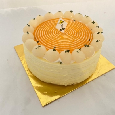 龙眼千层蛋糕 Longan Crepe Cake