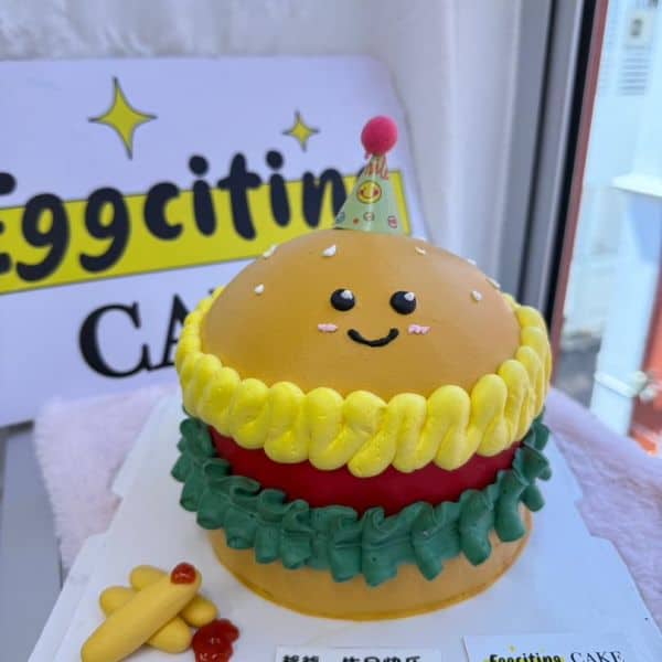 burger 蛋糕