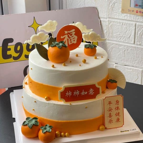 柿柿如意蛋糕 (8"+10")