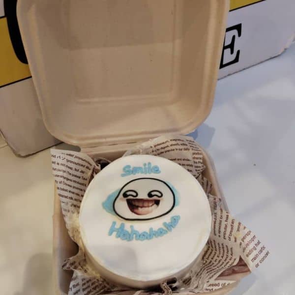 搞怪可爱便当蛋糕