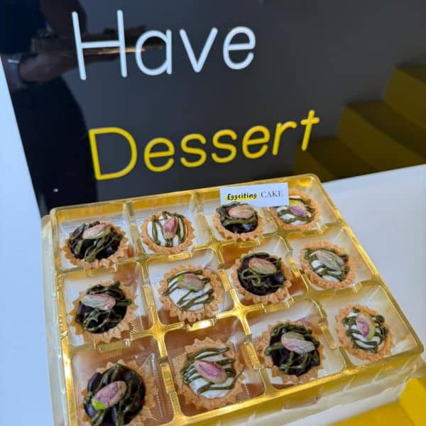Pistachio tart