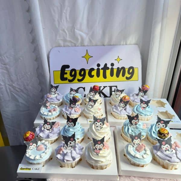 kuromi cupcake 20pcs