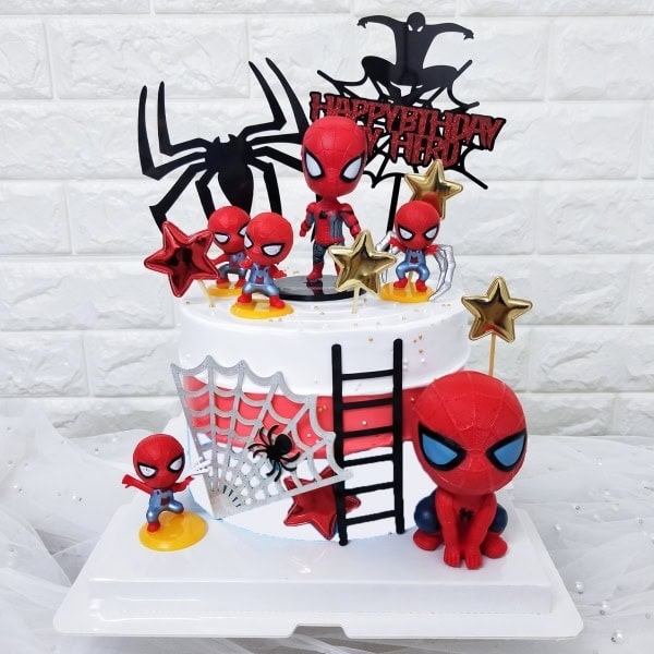 Spiderman 蛋糕
