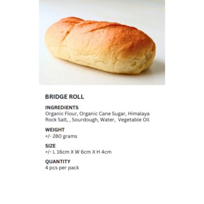 REALBREAD-BRIDGE ROLLS 280G