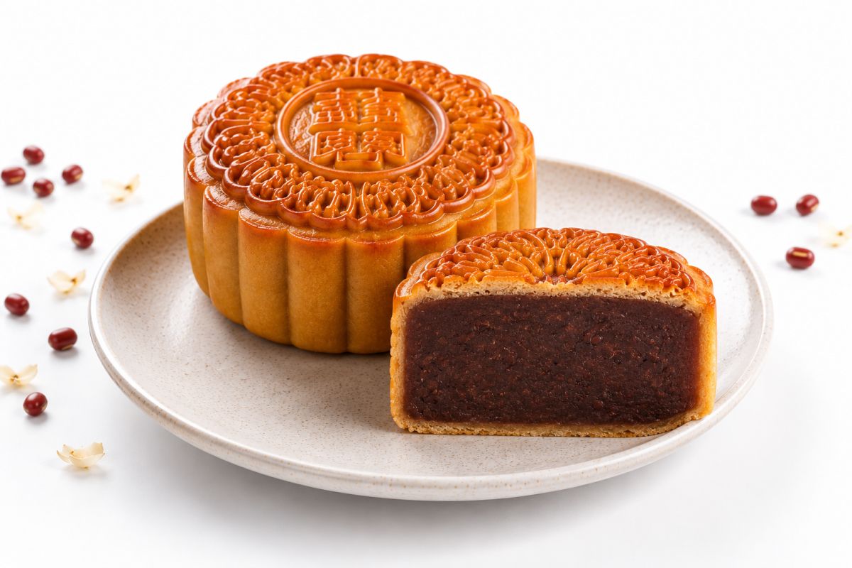 Red Bean Paste Mooncake
