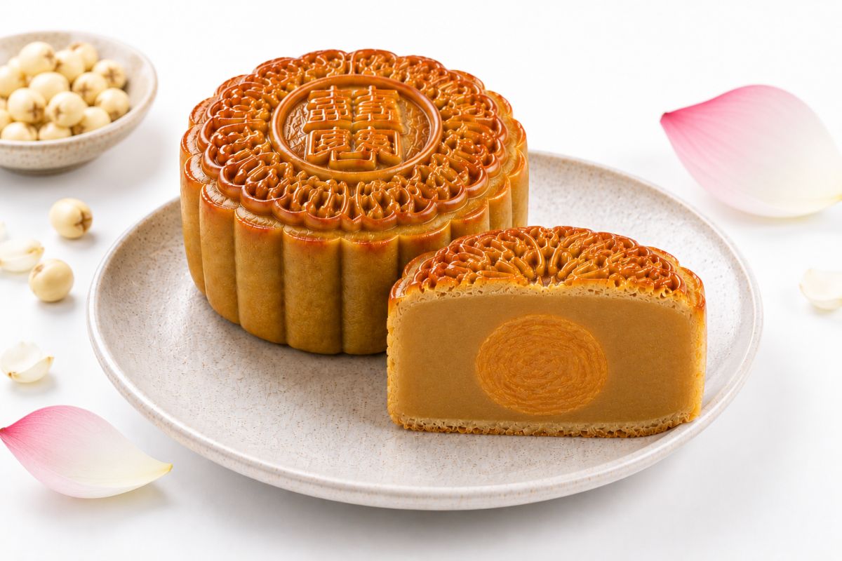 低糖莲蓉月饼